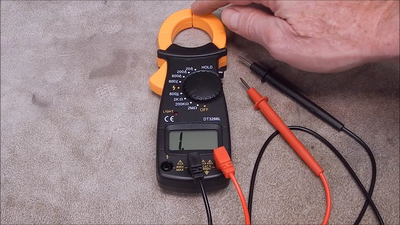 Can a cheap basic clamp multimeter be a bargain ?