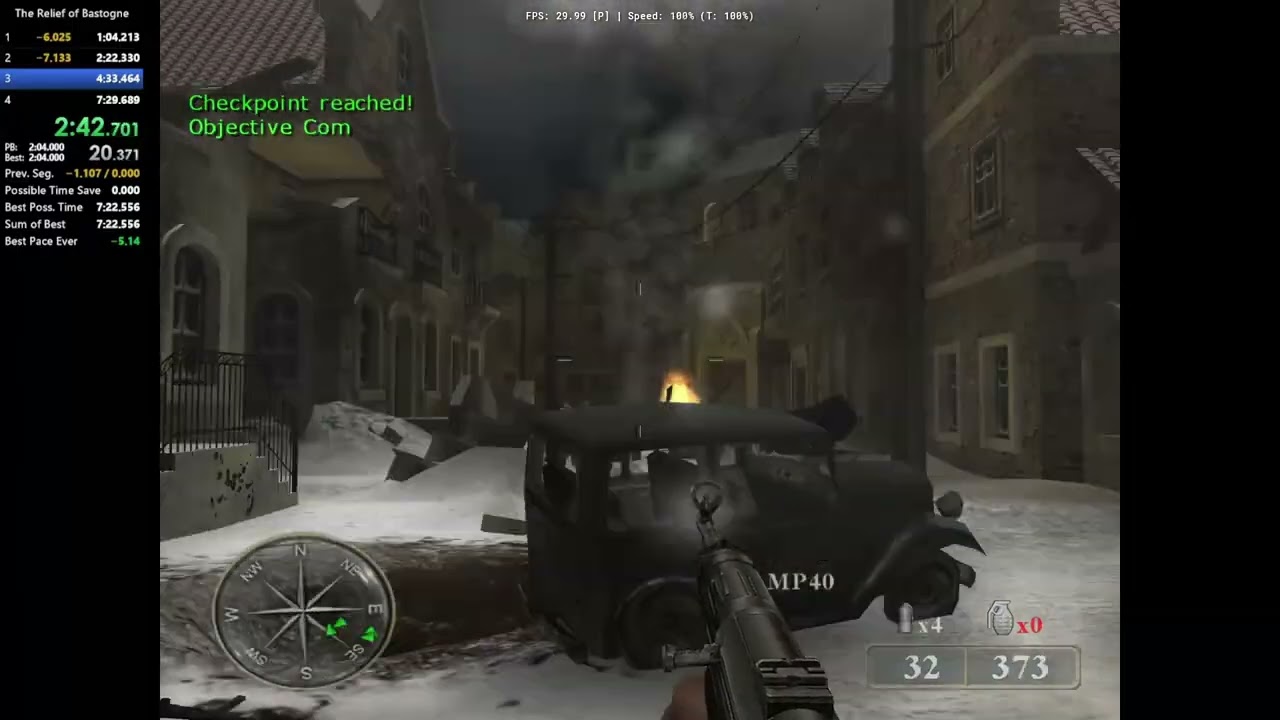 Cod: World at War - Final Fronts - The Relief of Bastogne 7:11.183