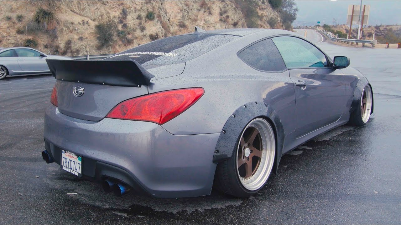 The COP MAGNET-! Widebody Genesis Coupe 2.0 Turbo Review!