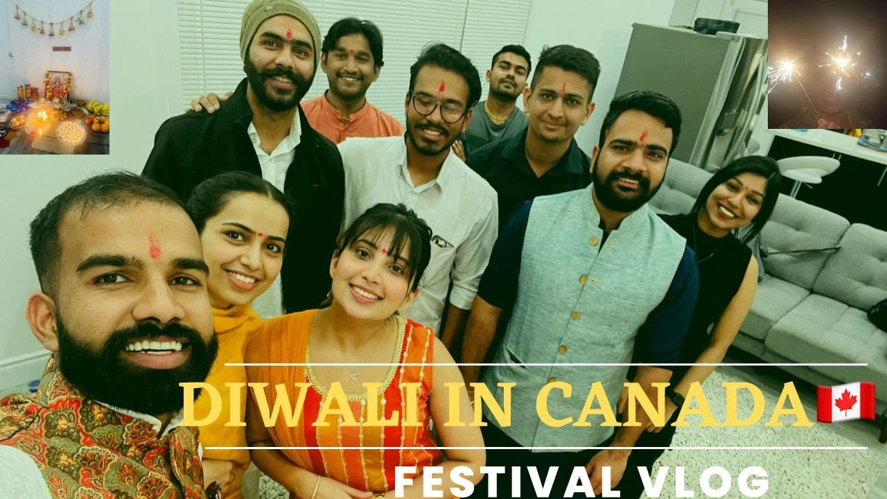 DIWALI IN CANADA 🇨🇦 | Celebration Went Wrong 😨| INDIAN 🇮🇳 FESTIVAL IN CANADA |