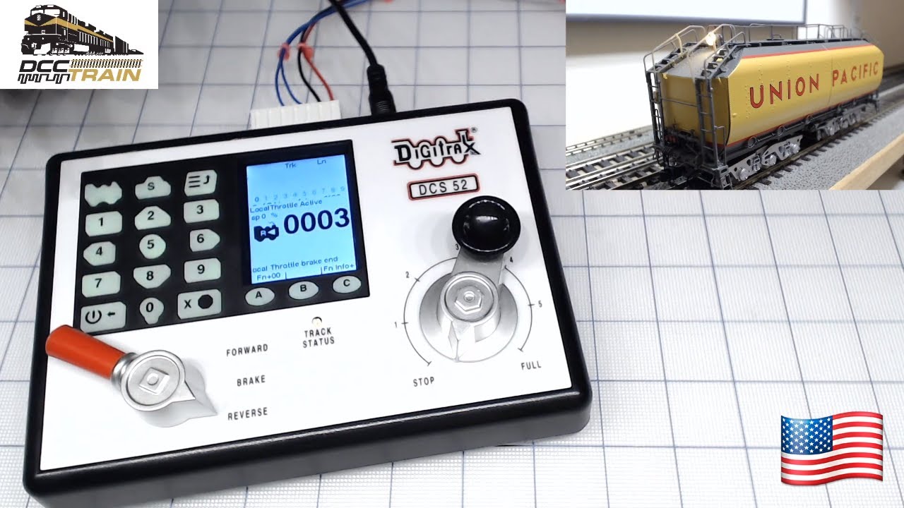 Programming address with Digitrax DCS 52