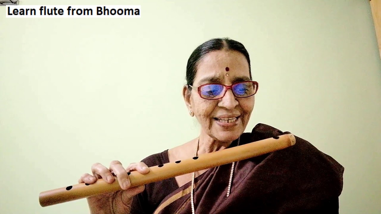 Sadaa Paalaya Flute with notes Mohanam Basic to Intermediate Carnatic Flute Lessons.Video # 6