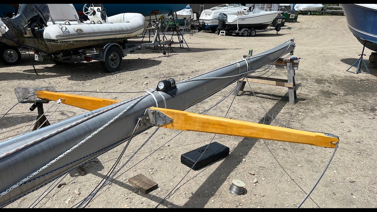 Making Wooden Spreaders (Catalina 30)