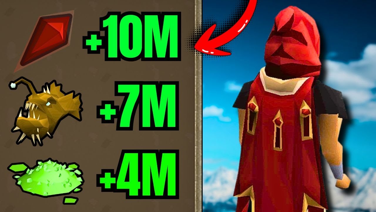 Самые прибыльные AFK-активности в OSRS