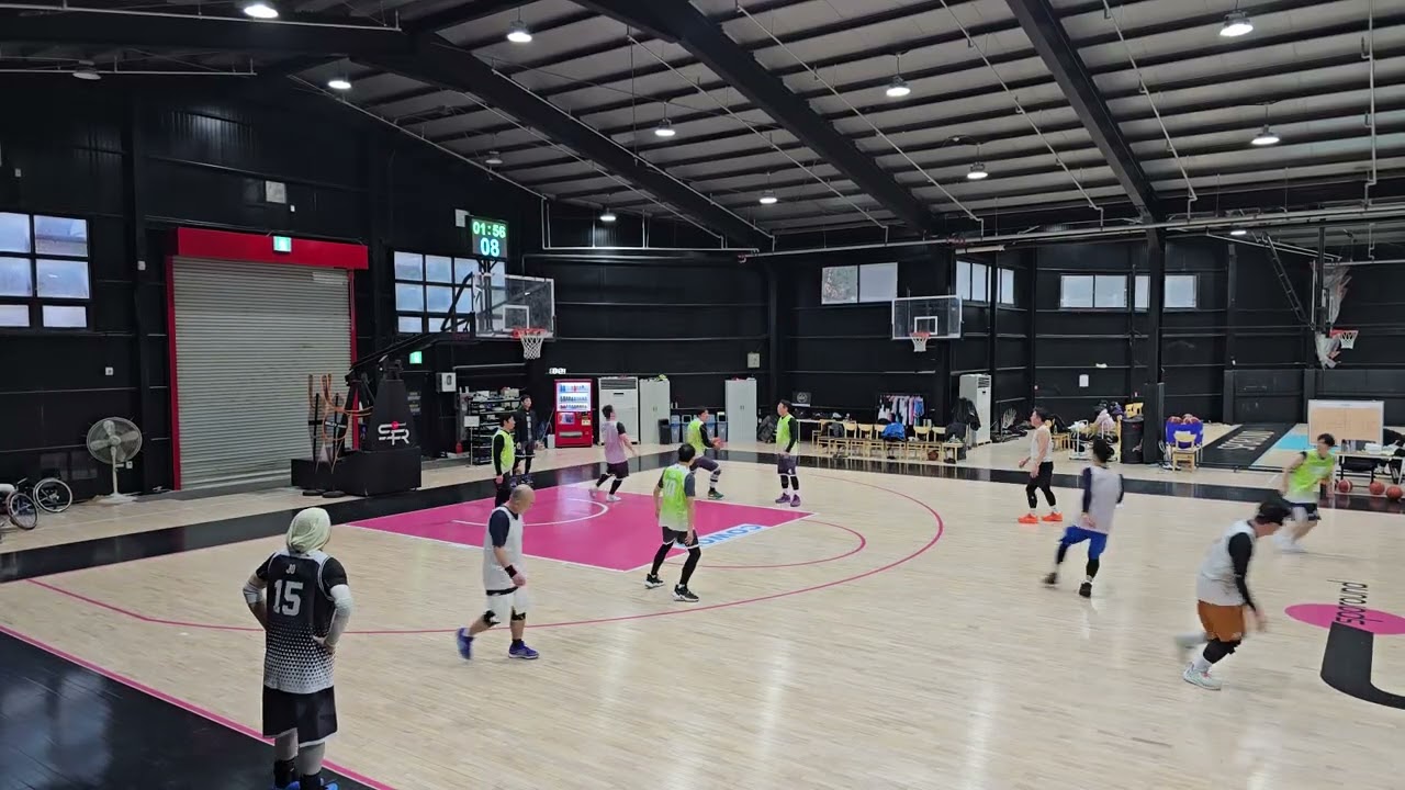 라떼 정모 2026년2월15일 3경기(1~2Q) 그린(30) vs 화이트(34)