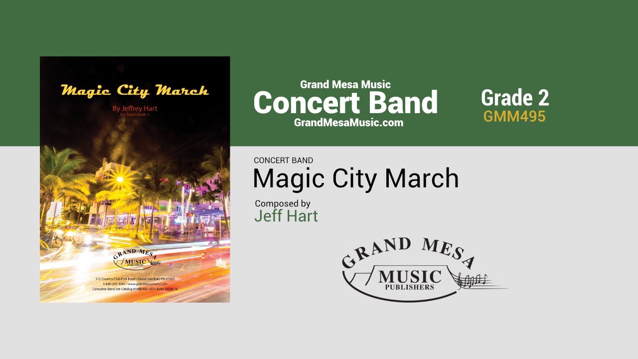 Magic City March (GMM495) by Jeff Hart