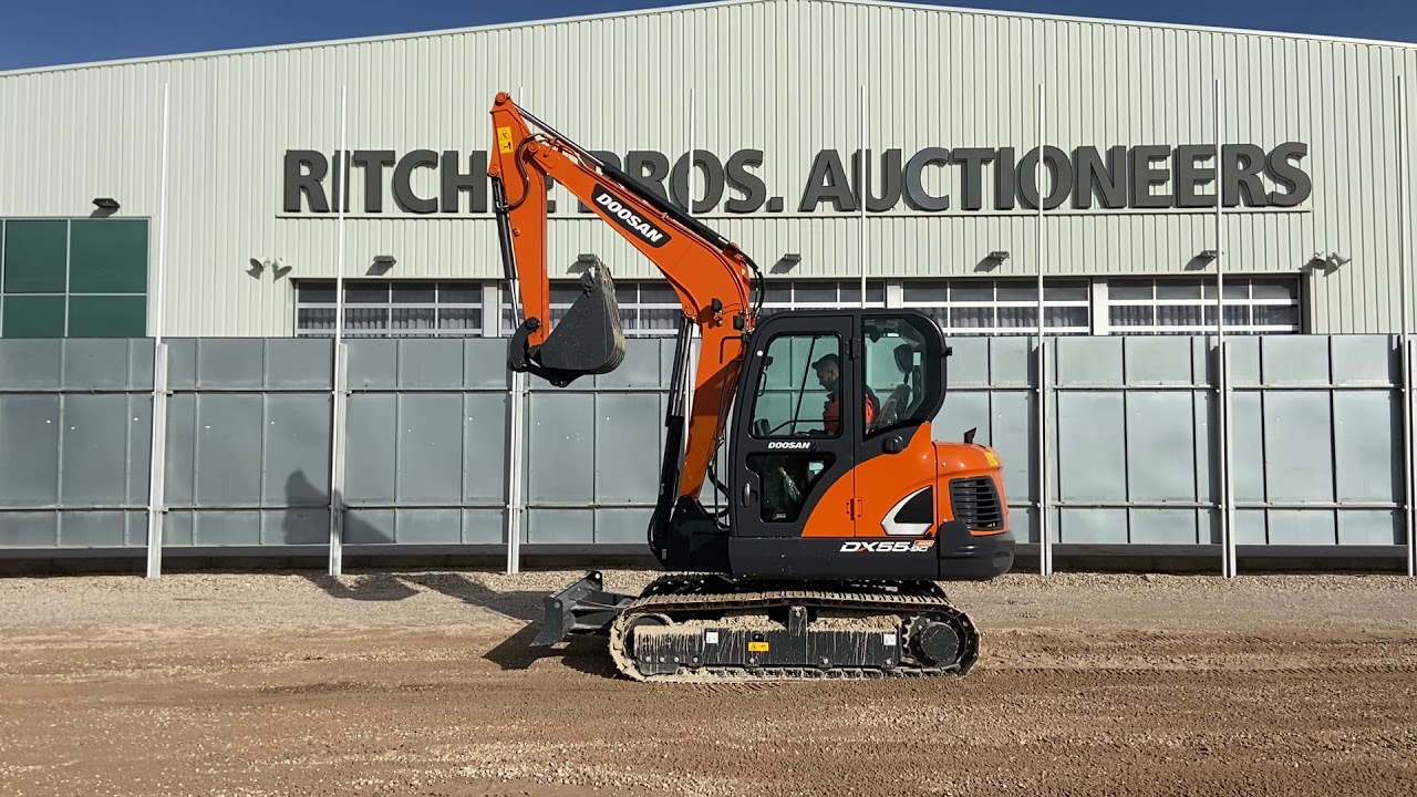 Excavator for sale  - 2020 DOOSAN DX55-9C ACE | Ritchie Bros Oca&ntilde;a, ESP, 04/03/2021