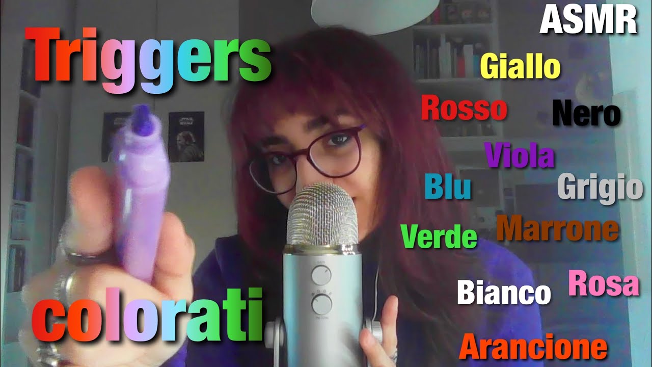 Triggers colorati ASMR | ENG SUB