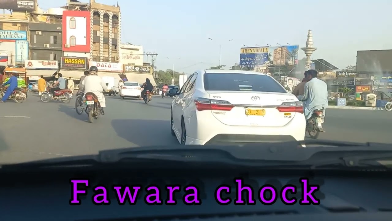 Choudary Town to Satelite Town Bahawalpur.#Traveling