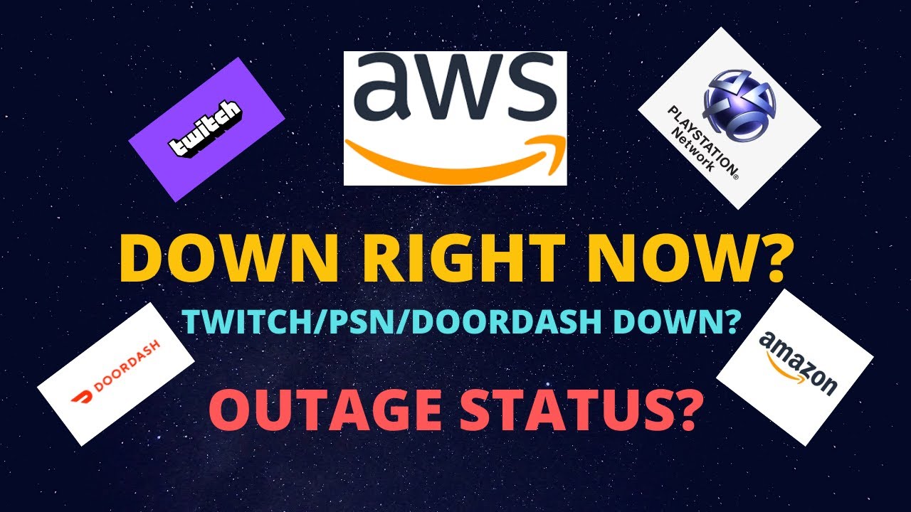 Amazon Web Services Down - AWS Down - AWS Outage Status - Twitch Down