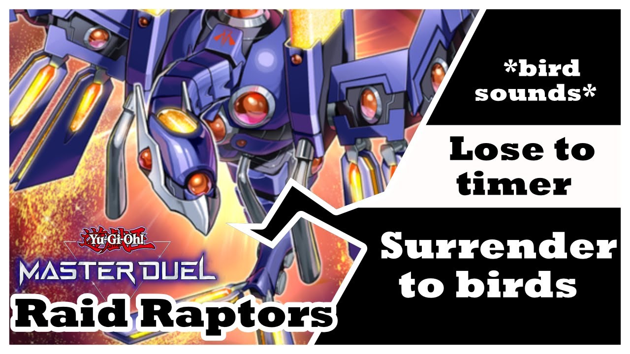Scary boss Monsters - Raid Raptors - Yugioh Masterduel