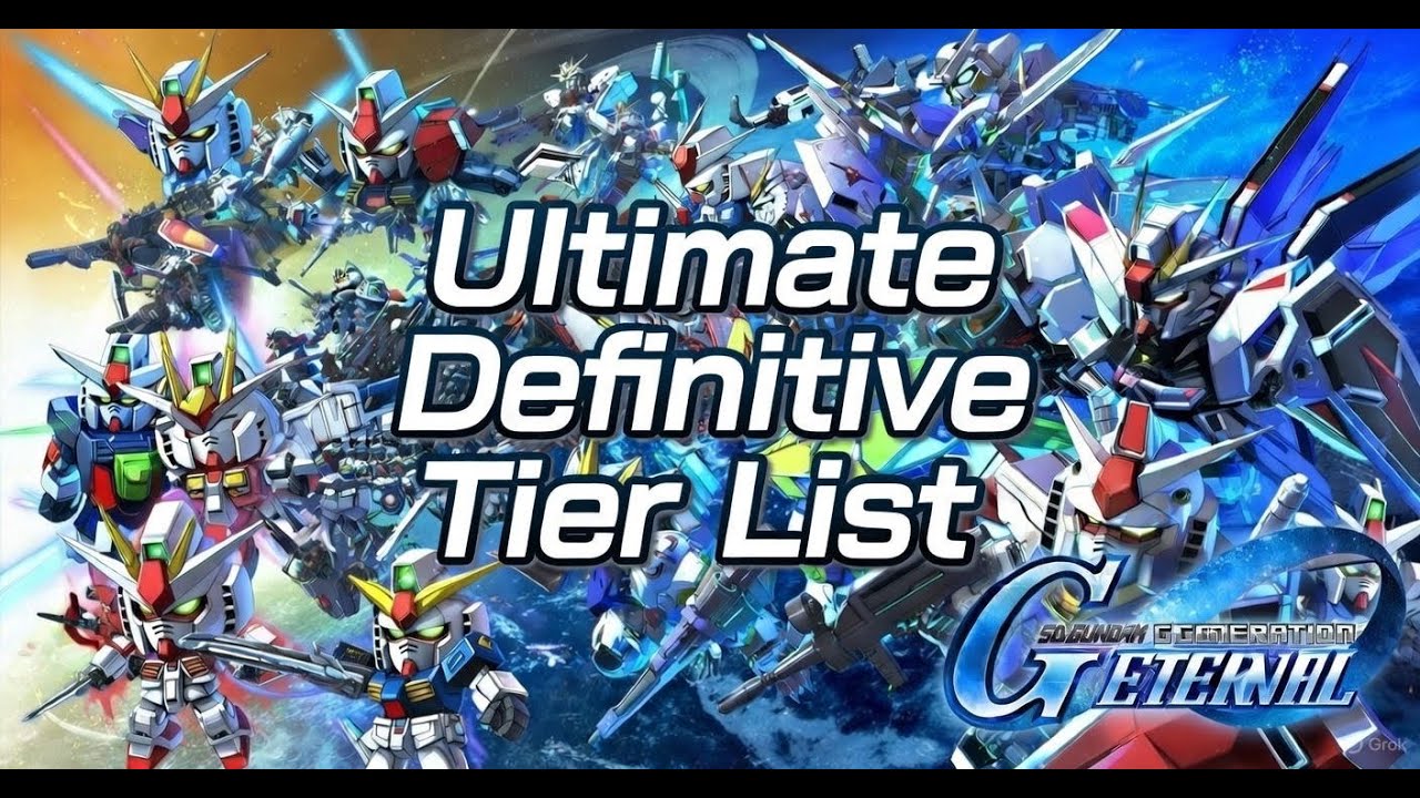 My First Tier List for SD Gundam Eternal!!!! (UR Units only)
