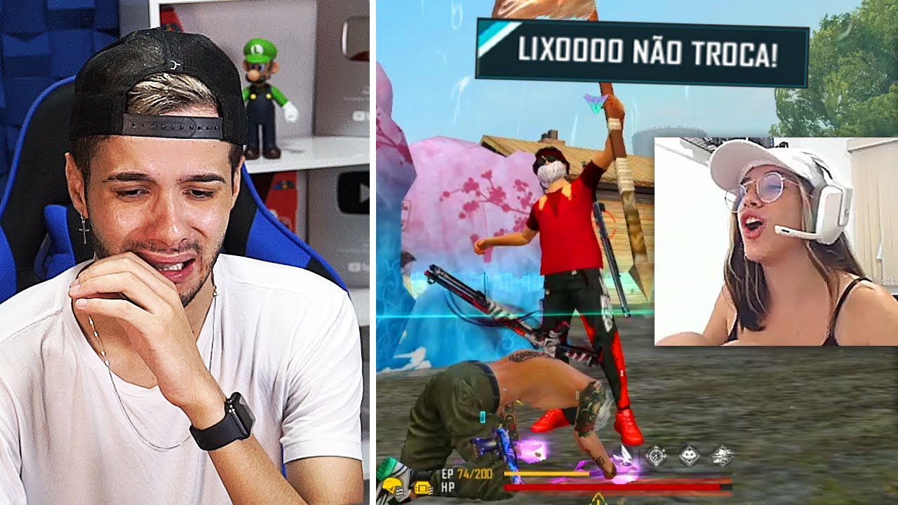 A LINE feminina me HUMILHOU e SURPREENDI no X1! 😡