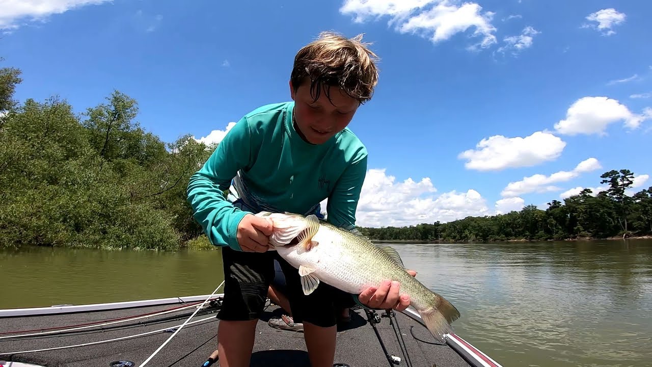 Unexpected Catch Bass Fishing Local River!