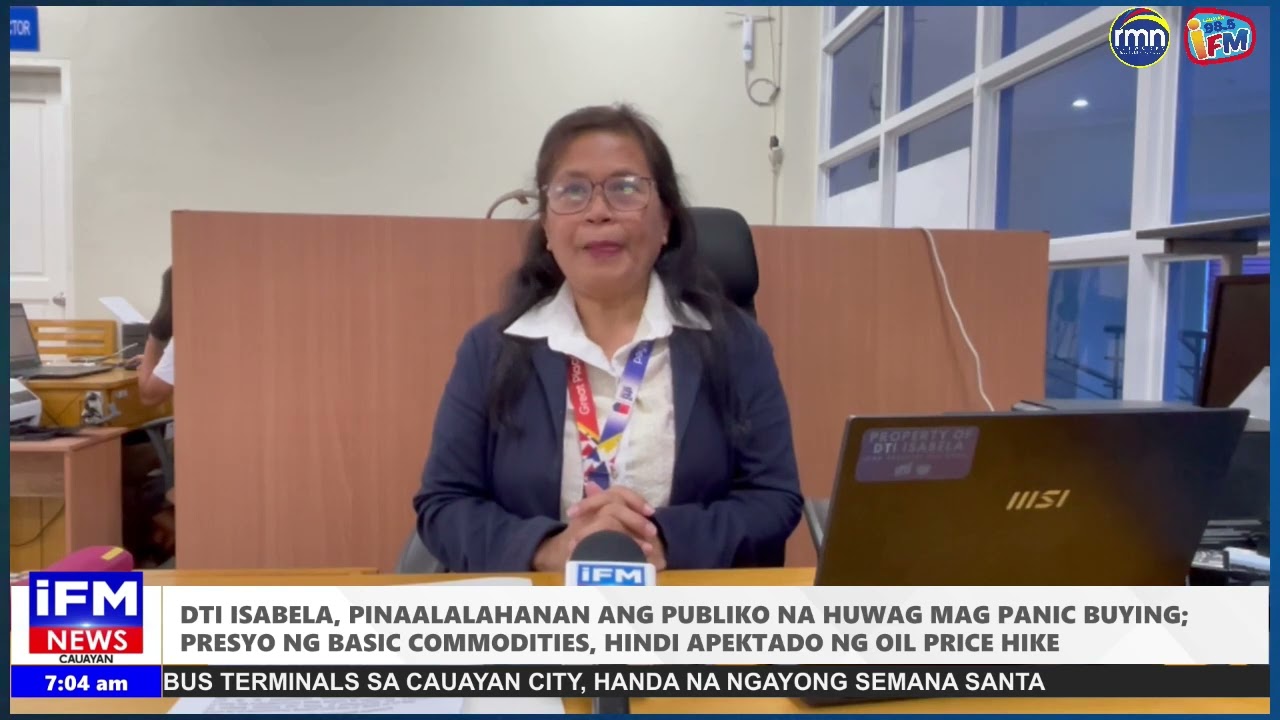 𝗗𝗧𝗜 𝗜𝗦𝗔𝗕𝗘𝗟𝗔,  𝗣𝗥𝗘𝗦𝗬𝗢 𝗡𝗚 𝗕𝗔𝗦𝗜𝗖 𝗖𝗢𝗠𝗠𝗢𝗗𝗜𝗧𝗜𝗘𝗦, 𝗛𝗜𝗡𝗗𝗜 𝗔𝗣𝗘𝗞𝗧𝗔𝗗𝗢 𝗡𝗚 𝗢𝗜𝗟 𝗣𝗥𝗜𝗖𝗘 𝗛𝗜𝗞𝗘