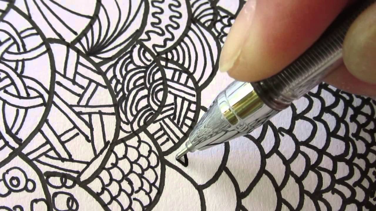 Doodle fish compiled asmr