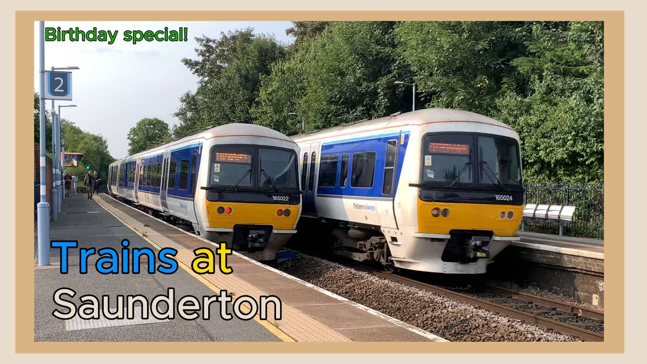 FAST Trains at Saunderton  2024 -  BIRTHDAY SPECIAL!