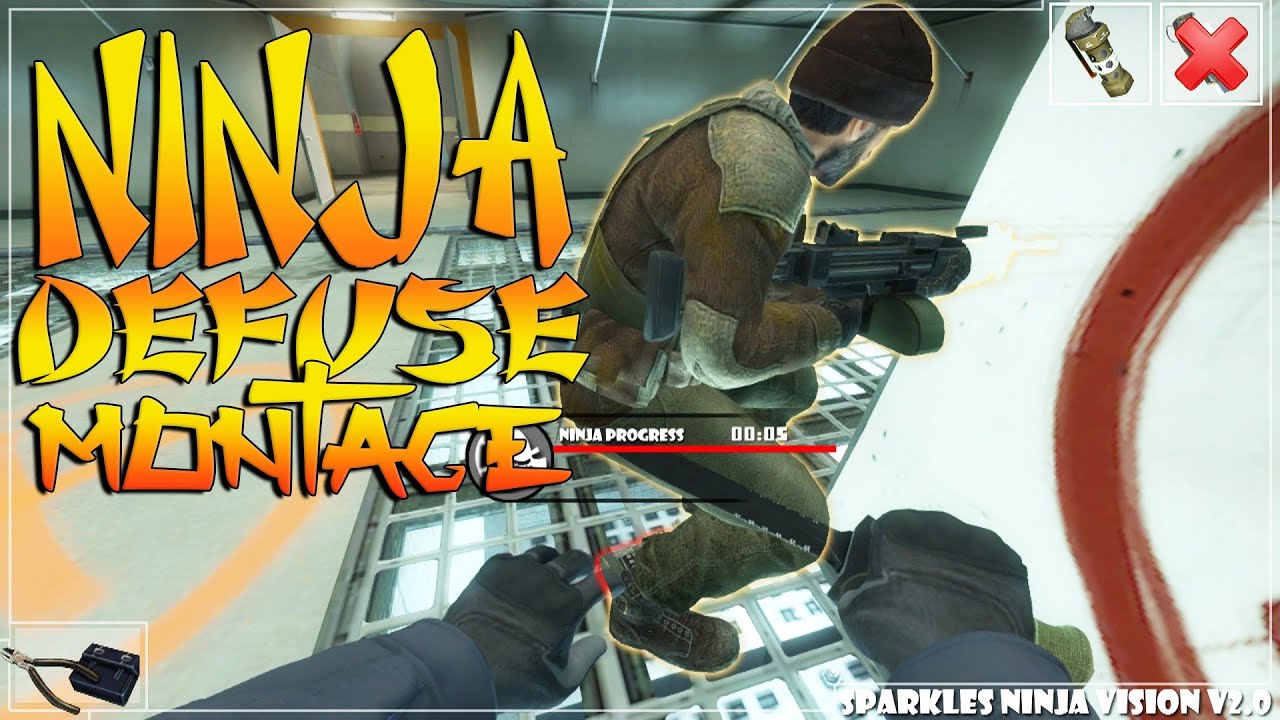 CS:GO - Sparkles Ninja Defuse Montage #2!