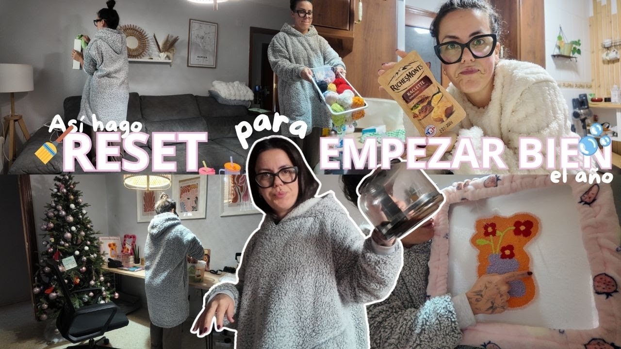 Día de RESET 🧹 | LIMPIO toda LA CASA para el NUEVO AÑO 🍀 | mis FAVS de LIMPIEZA y mis NO FAVS 🤔
