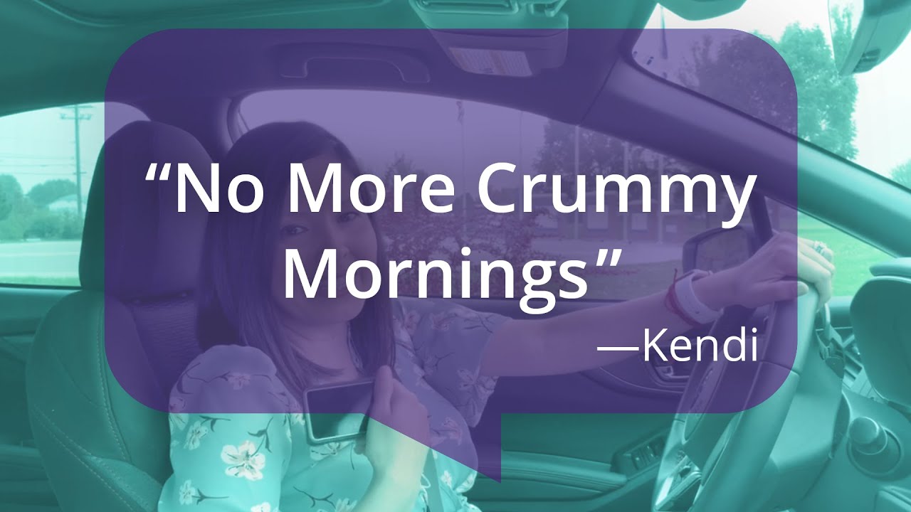 Kendi sleeps soundly with Control-IQ technology for the t:slim X2 insulin pump