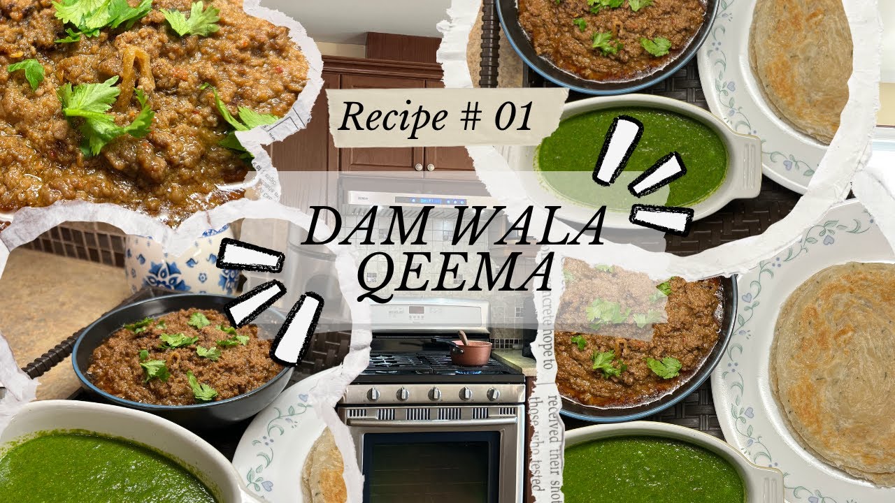 My Desi Kitchen: Cooking Dam Wala Qeema with Chutney & Paratha | Recipe 01 | Desi kitchen in Canada
