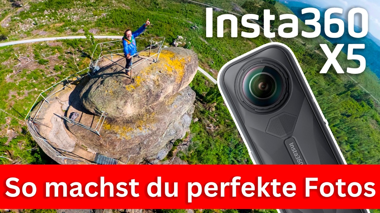📸 Insta360 X5 Fototutorial – Einstellungen, Export & Bearbeitung