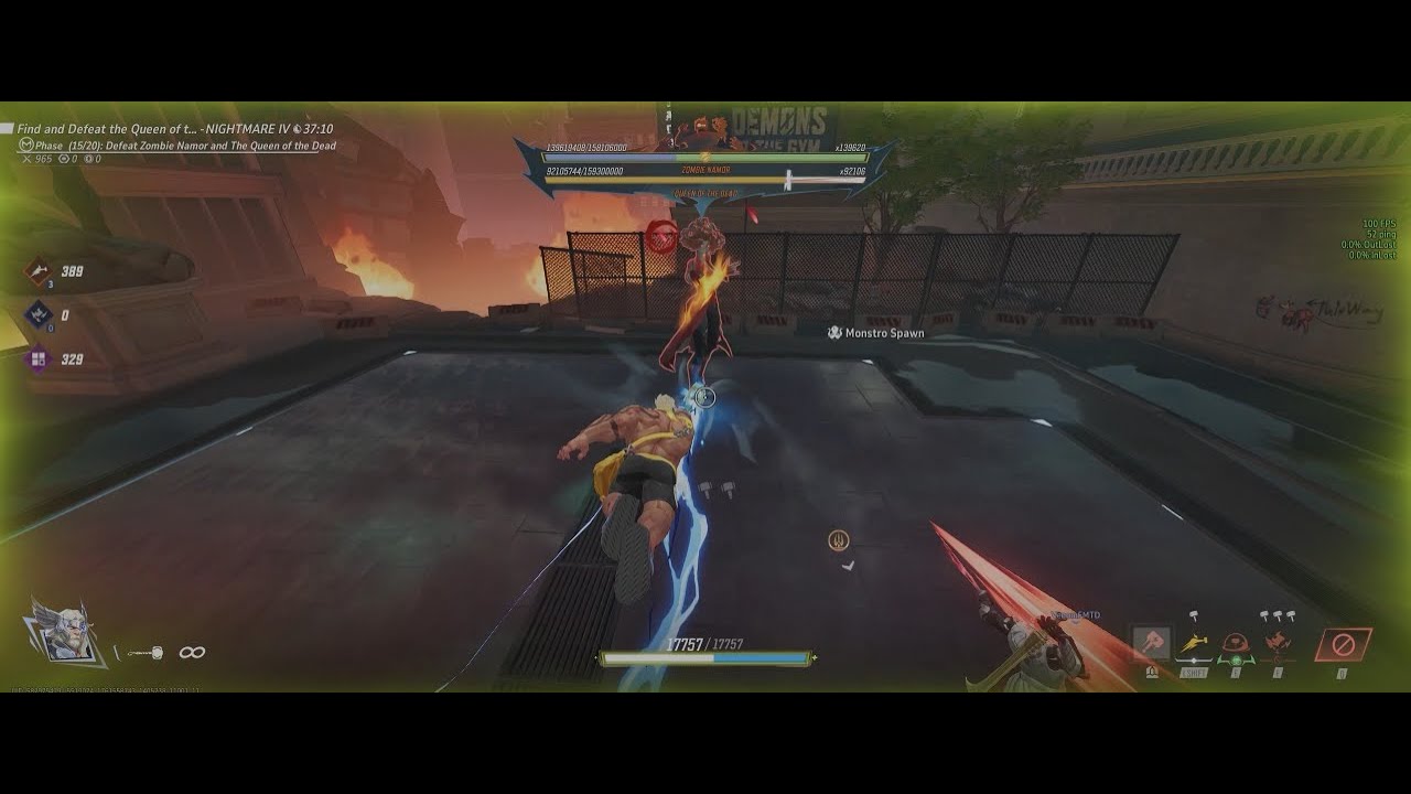 SUPERMAN RED BUILD THOR DESTROYS NIGHTMARE 4 BOSSES - Marvel Rivals Zombies Guide