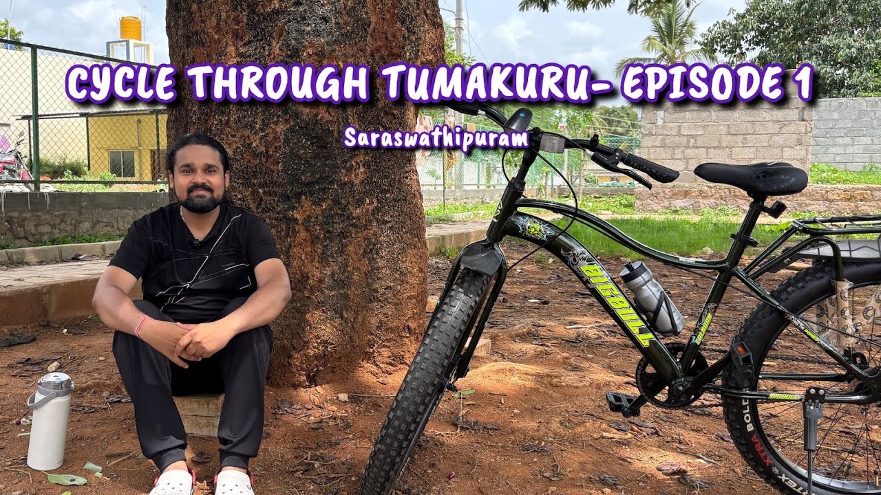Cycle through Tumakuru | Episode 1 | Saraswathipuram | Neighbourhoods of Tumkur | Tumakuru via cycle