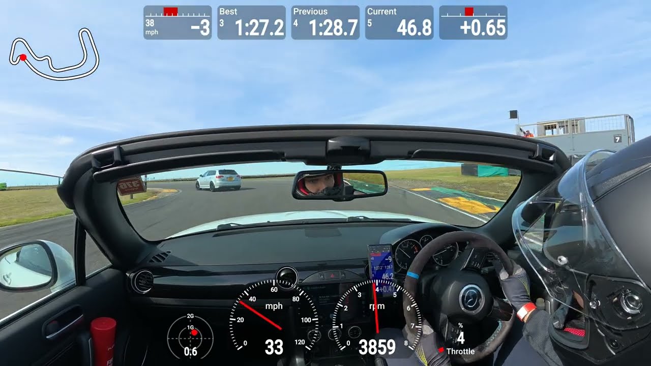 MX5 NC BBR185 vs Audi S3 8P @ Anglesey Circuit Trackday Track Battle