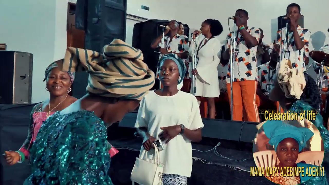 FEMI SOLAR ELECTRIFYING  PERFORMANCE AT THE CELEBRATION OF LIFE FOR ACTRESS CHARITY ADENIYI MUM