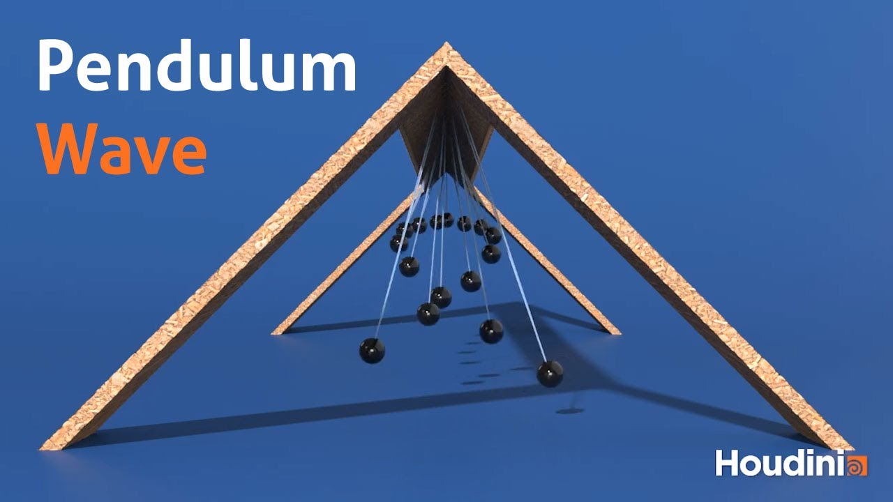 How to create a Pendulum Wave - Houdini Tutorial