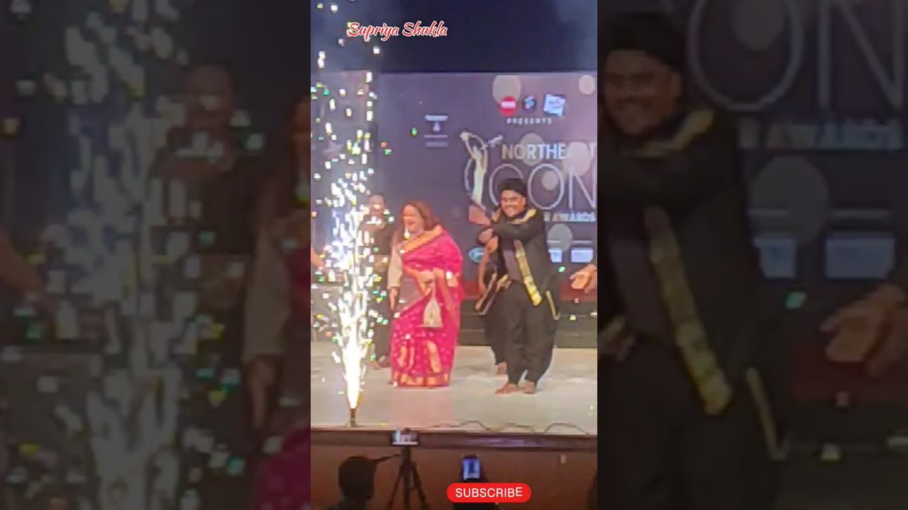 Bollywood Actress Supriya Shukla ❤.... #youtubeshort #ronjonishort #celebrity #chiefguest