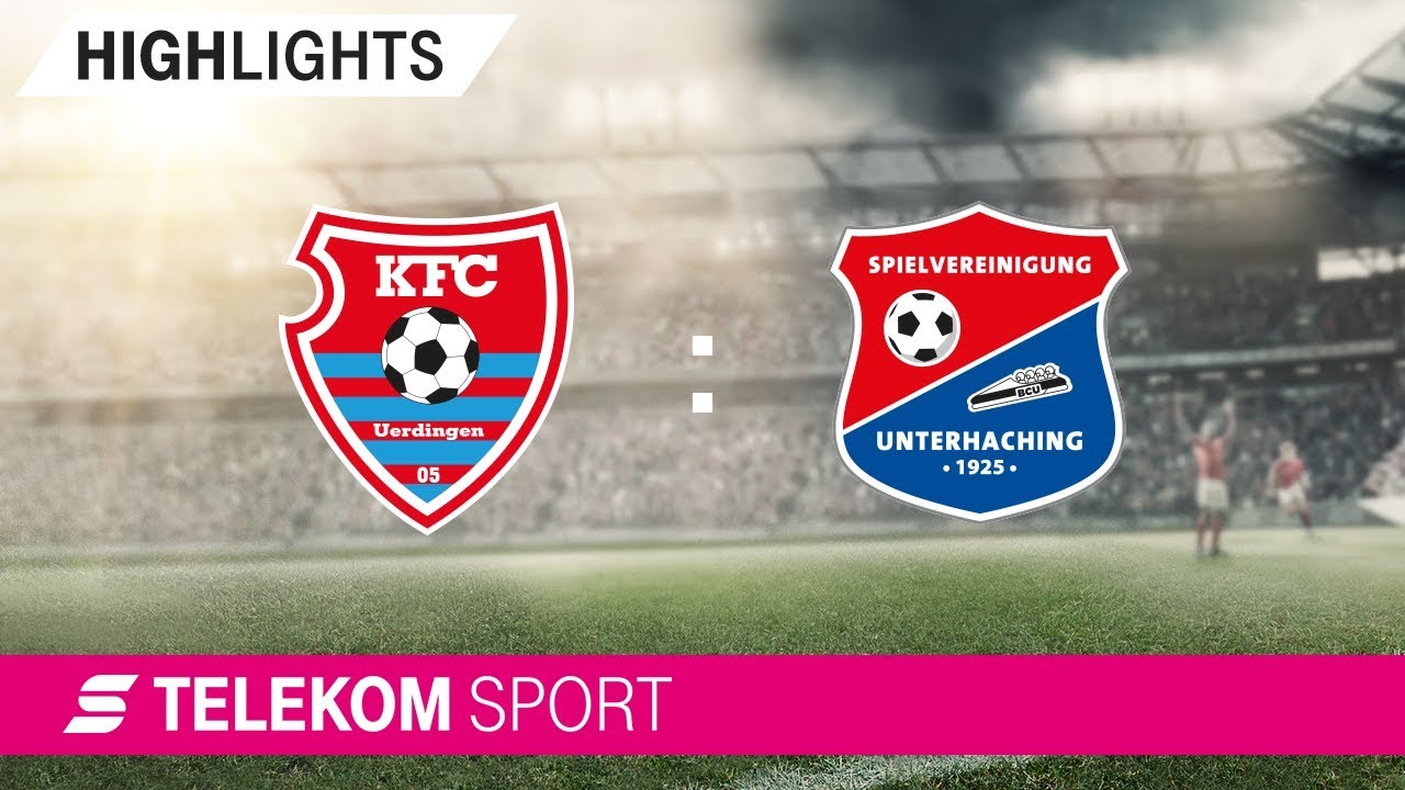 KFC Uerdingen – SpVgg Unterhaching | Spieltag 1, 18/19 | Telekom Sport