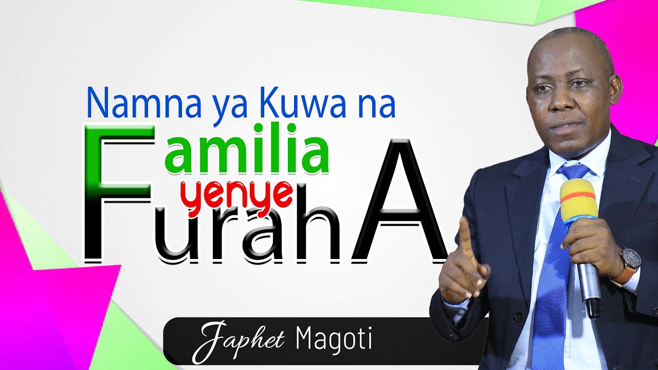 🔴#Live: FAMILIA yenye FURAHA || Pr.Japhet Magoti || 12/9/25 ||  KISERIAN MAIN, KAJIADO