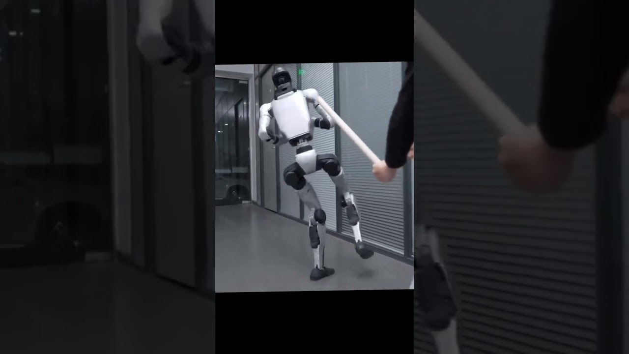 Robot is safe for Human or not ? #engineerbyte #engineering #mechanical #robots #machine #people