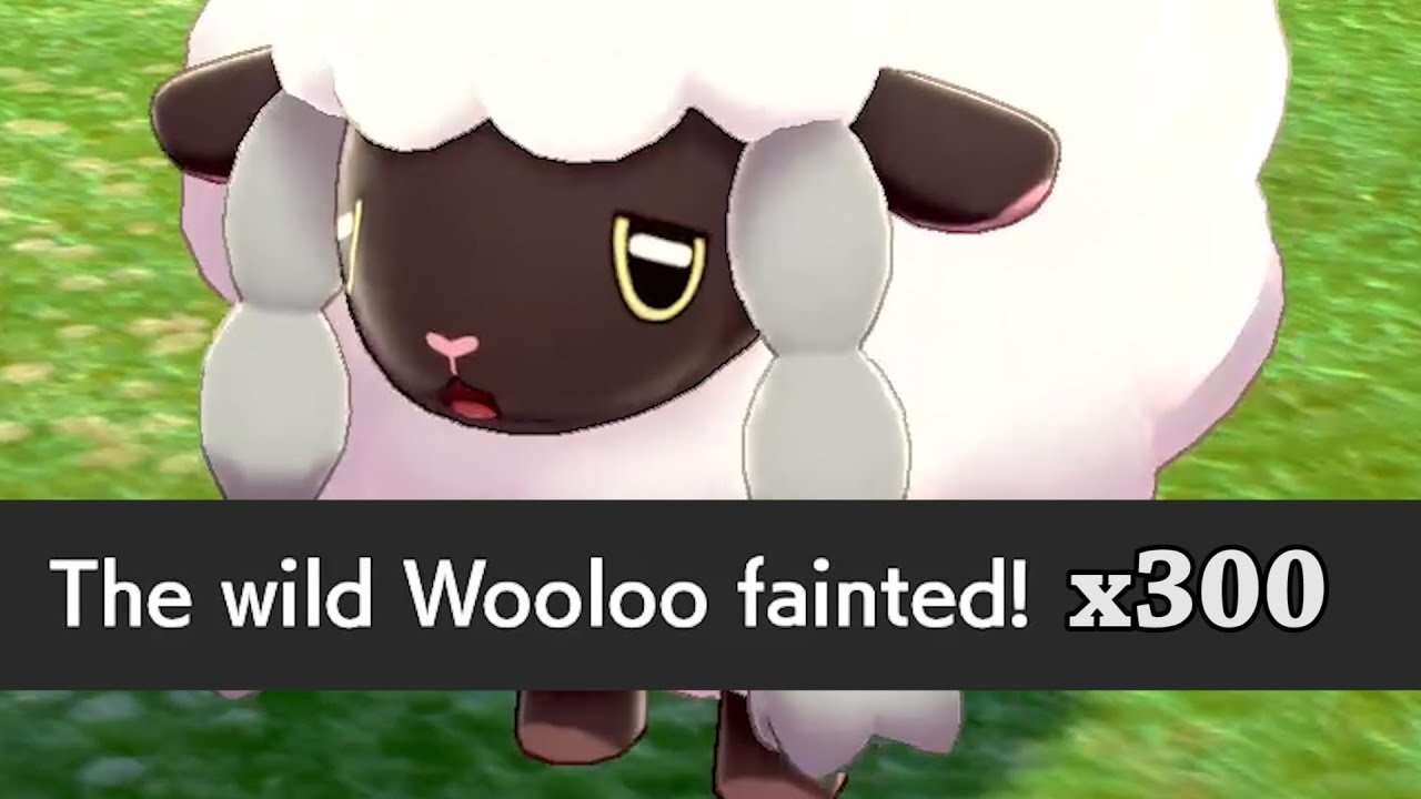 Ruining Pokemon Sword and Shield by Killing Thousands Of Wooloo