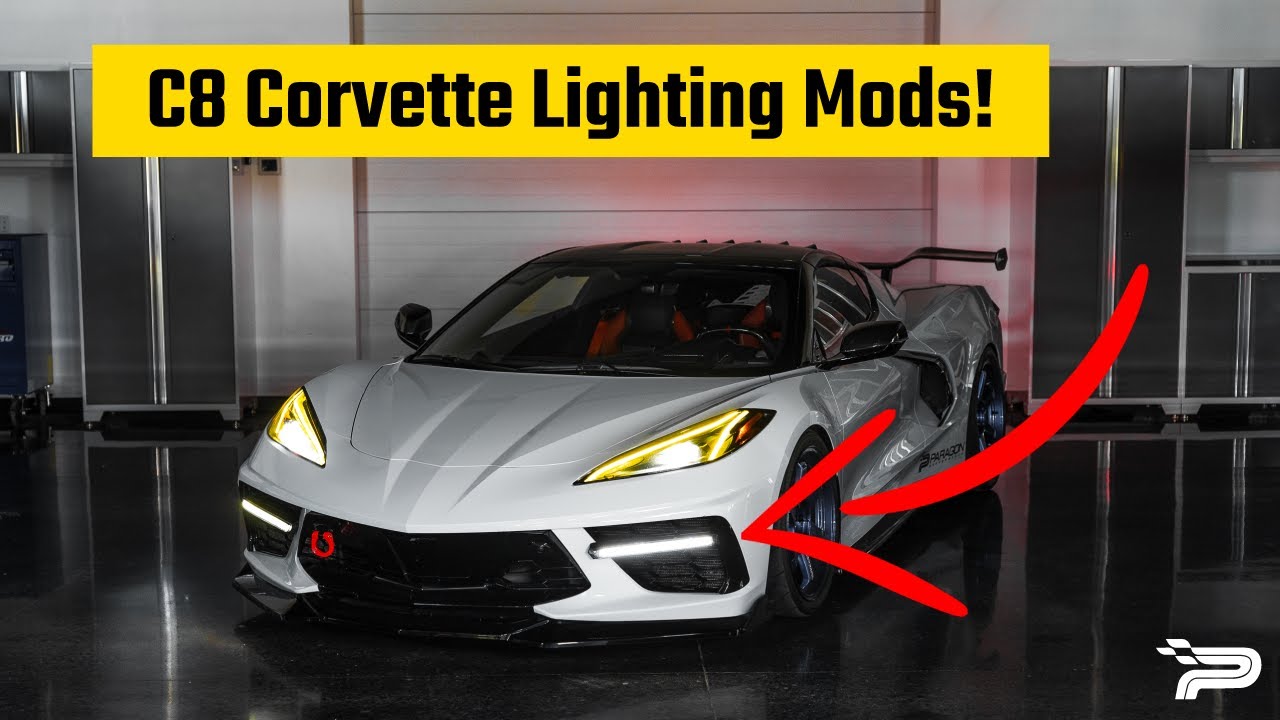 Top Lighting Mods for the C8 Corvette.