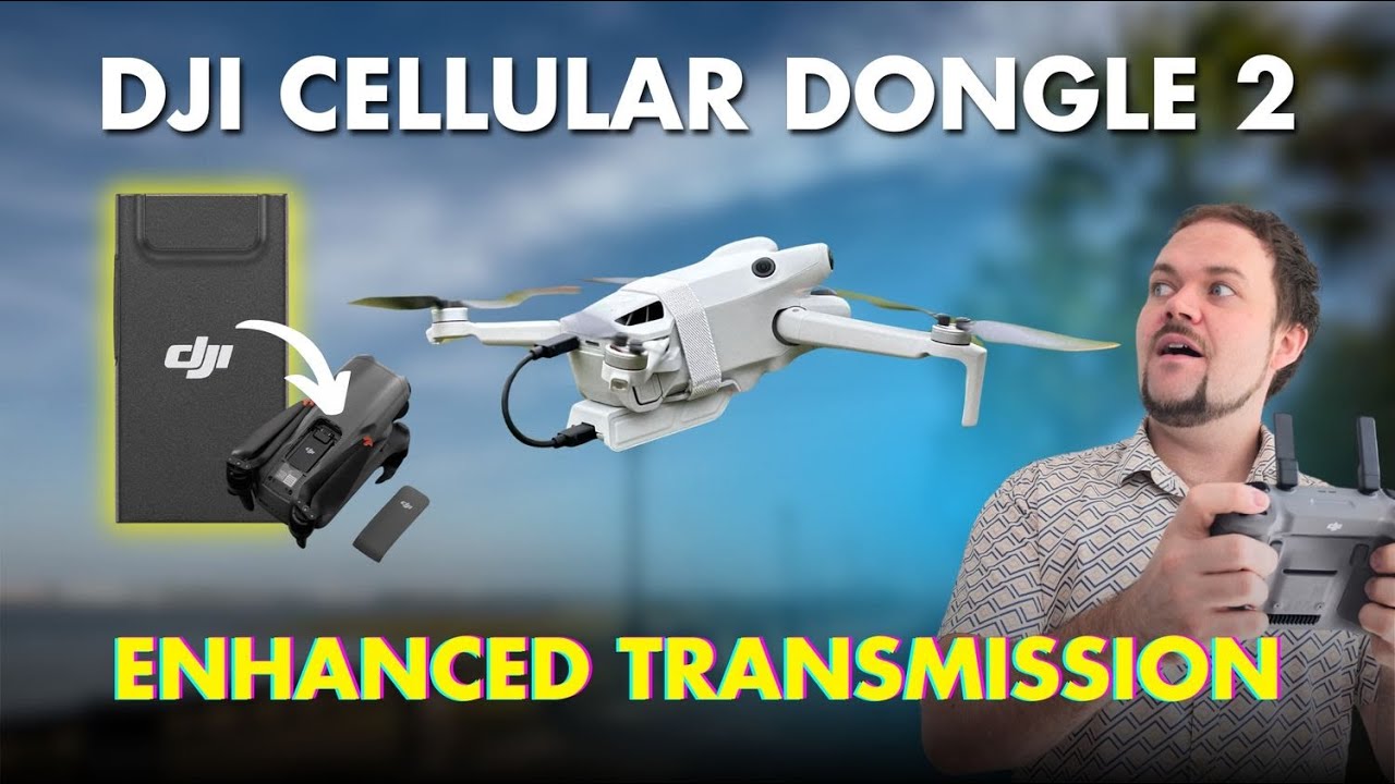 Неограниченный радиус действия дрона: обзор DJI Cellular Dongle 2 (Mini 4 Pro и Air 3)