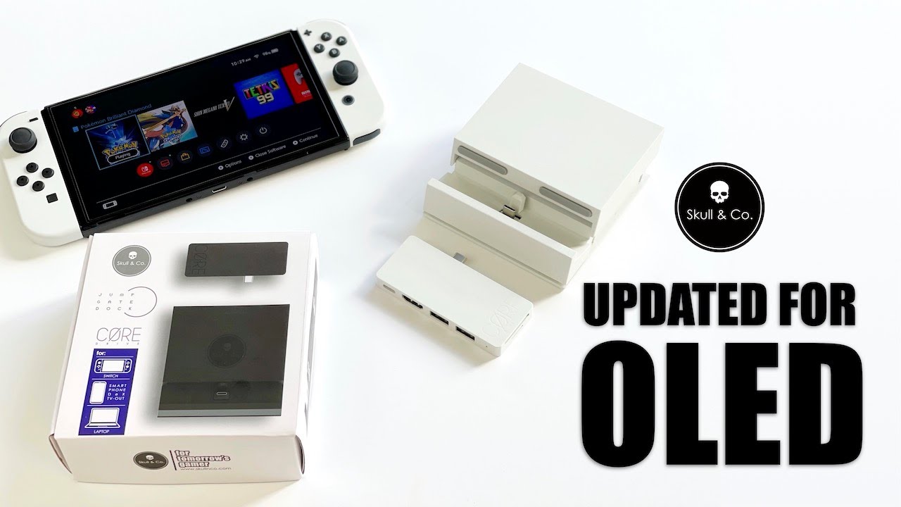 Skull & Co. Jumpgate Dock for Nintendo Switch OLED REVIEW