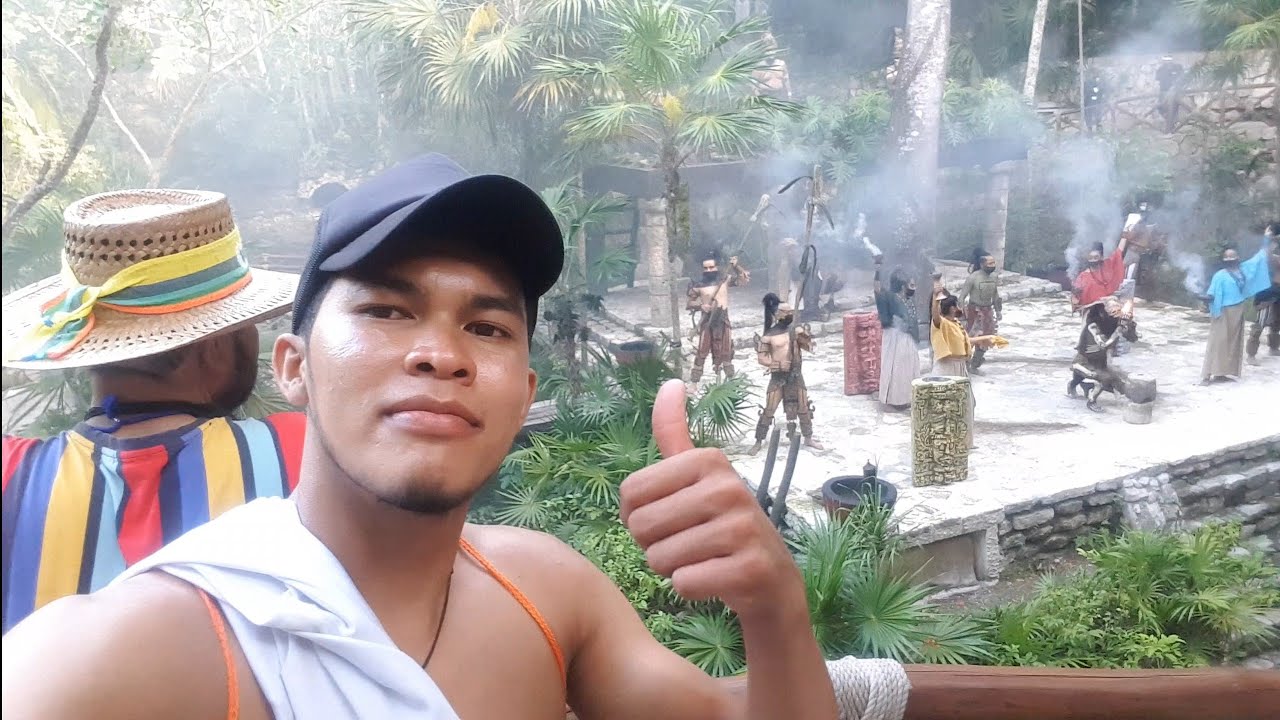 🌞 SHOW MAYA En XCARET Quintana Roo (MEXICO 🇲🇽)