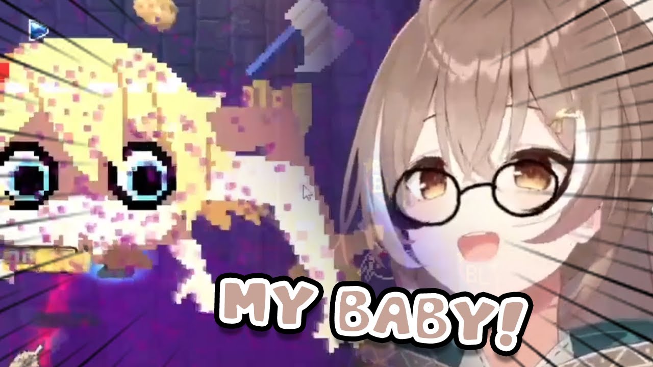 [ENG SUB/Hololive] Mumei is very happy that her creation got added into the game