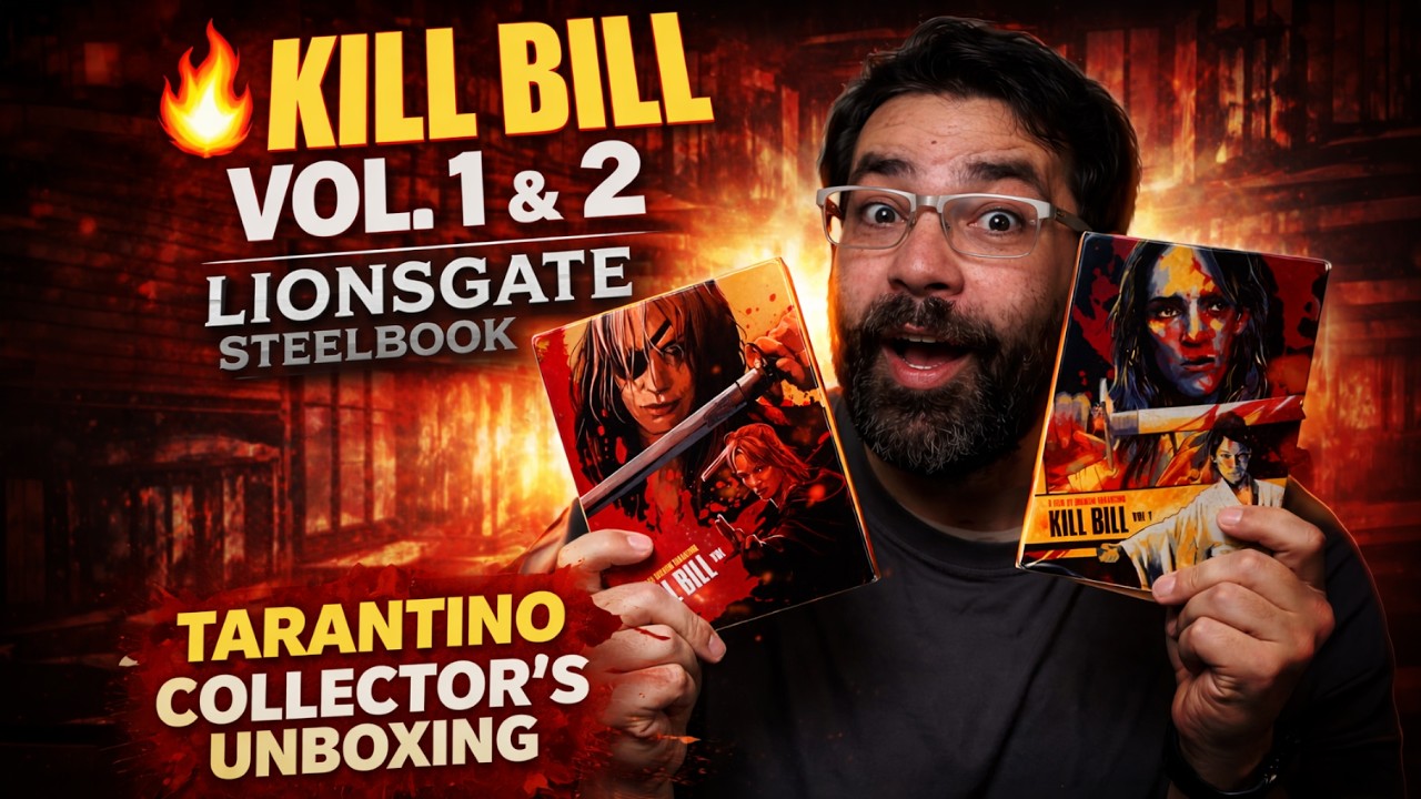 🔥 Kill Bill Vol. 1 & 2 Lionsgate Steelbook (German Edition) – Tarantino Collector’s Unboxing