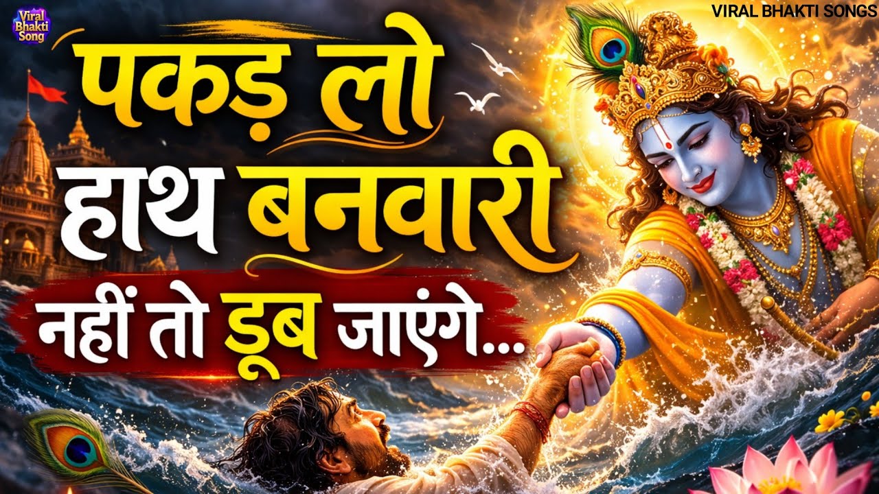 पकड़ लो हाथ बनवारी नहीं तो डूब जाएंगे | भावपूर्ण कृष्ण भजन | Heart Touching Krishna Bhajan 2026