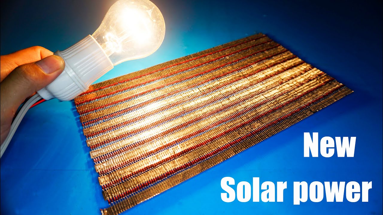 New generation of solar energy | How to make solar cell using diode zener