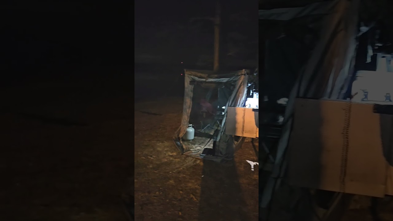 a nice night of camp with the kido #overland #camping #23zeo #overlandtrailer #conquerortrailers
