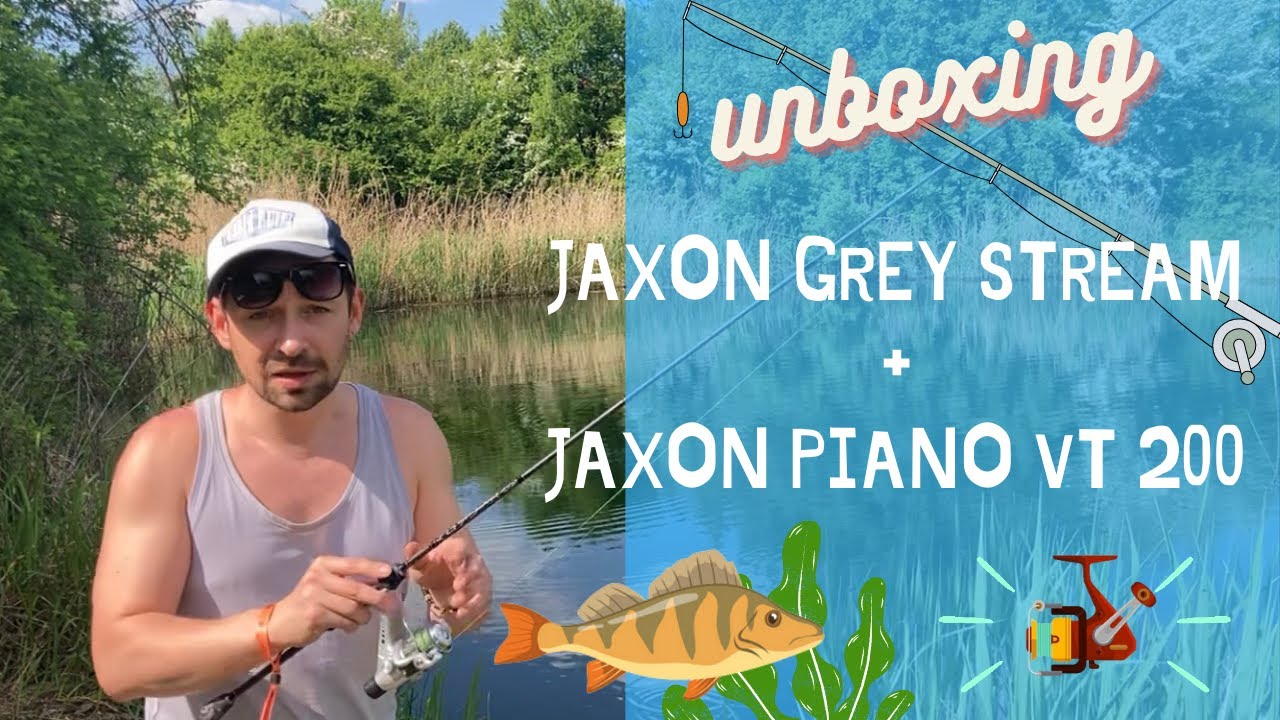 TEST: Jaxon Grey Stream 1-7g + Jaxon Piano VT 200 - wędkarstwo spinningowe