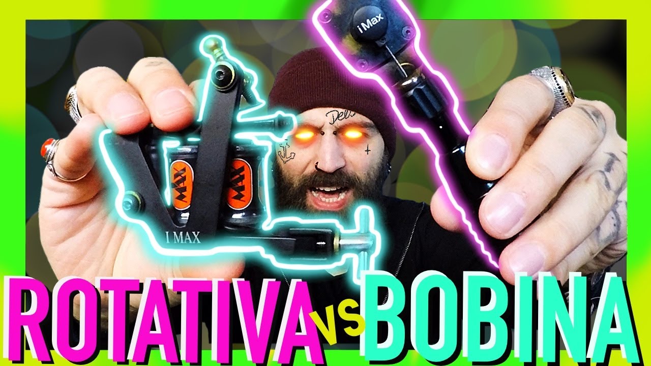 BOBINA O ROTATIVA? Il dilemma della macchinetta da tatuaggio - Simone Chirienti