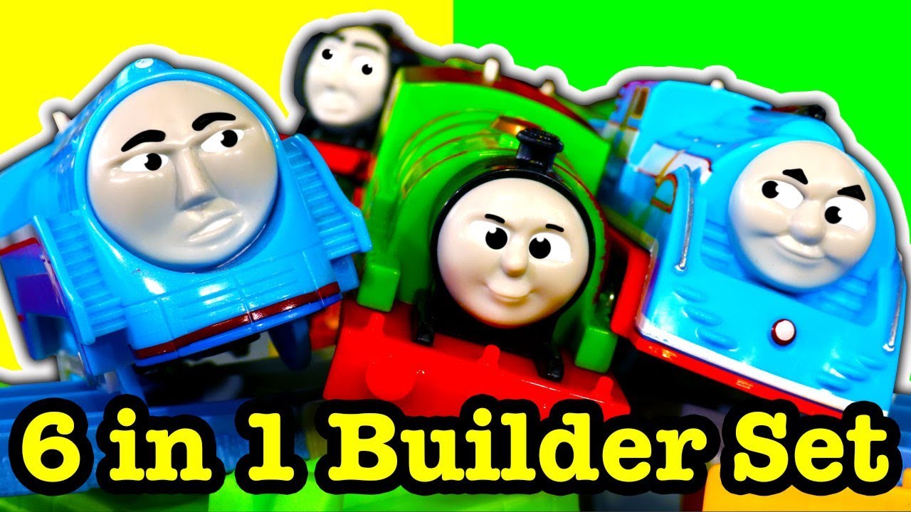 Thomas & Friends Percy 6 In 1 Builder Set TrackMaster Ultimate Thomas Toy
