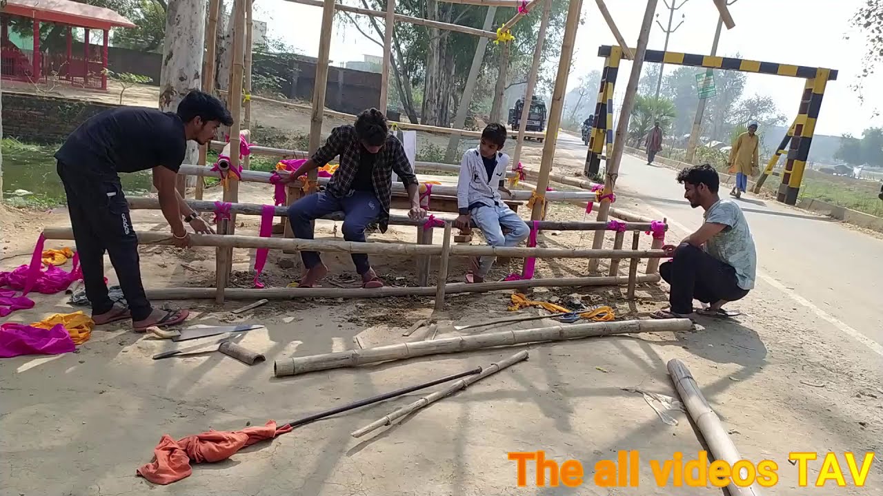 Saraswati Puja pandal || सरस्वती पूजा पंडाल || The all videos TAV ||