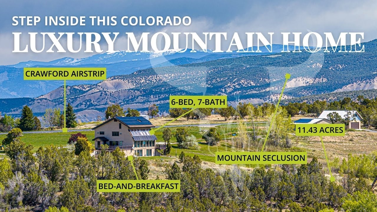 Inside This Colorado Mountain Bed and Breakfast for Sale | 6-Bed, 7-Bath, 11 Acres, Airstrip Access